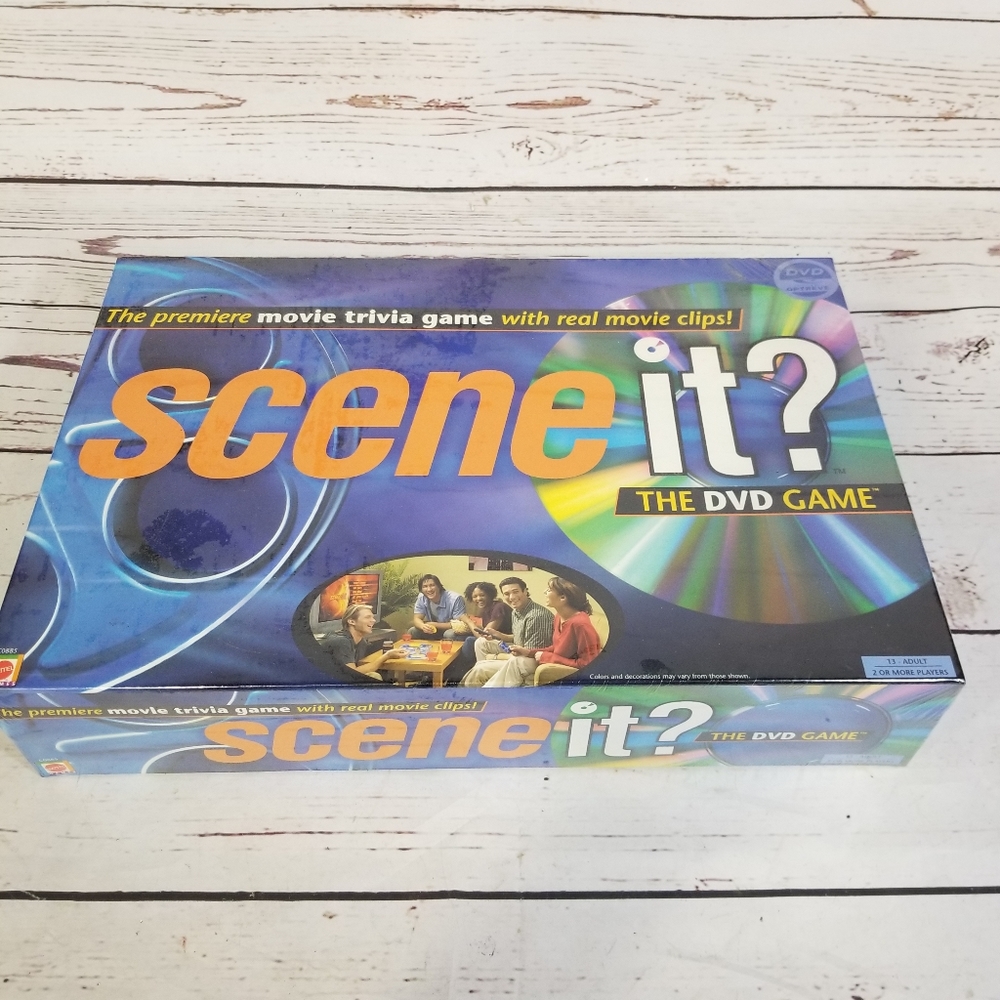 Scene It DVD Board Game Sealed